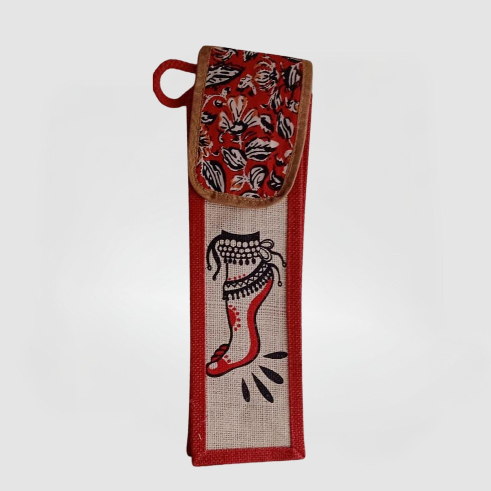 jute bharatanatyam salangai bag